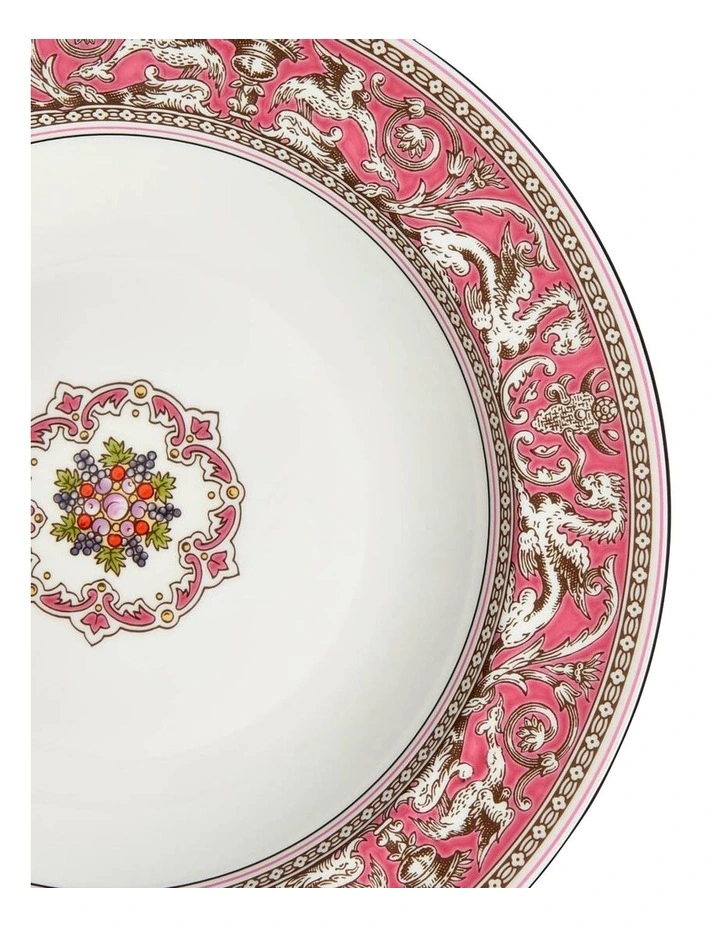 Florentine Rim Soup 22.8cm in Fuchsia image 2