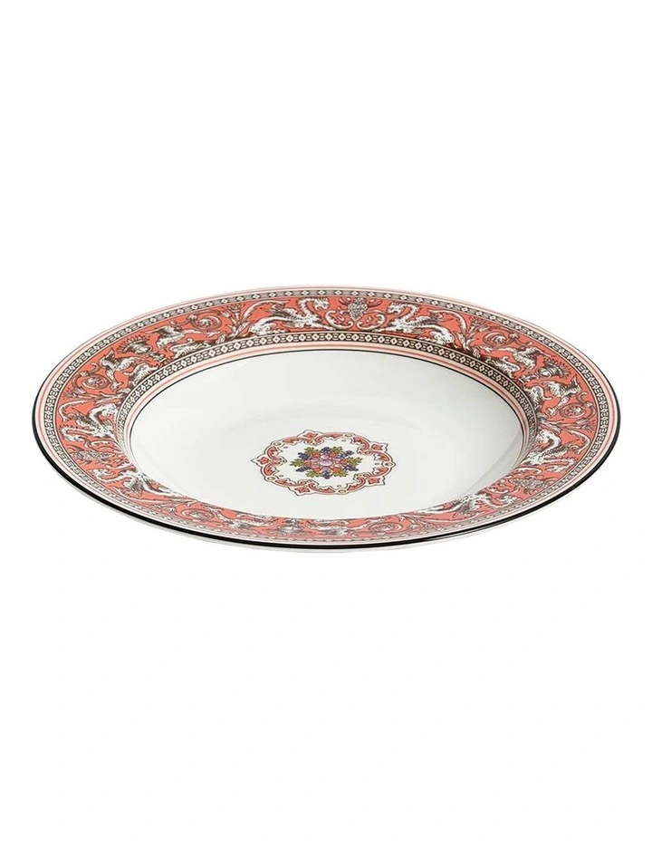 Florentine Rim Soup 22.8cm in Salmon image 4