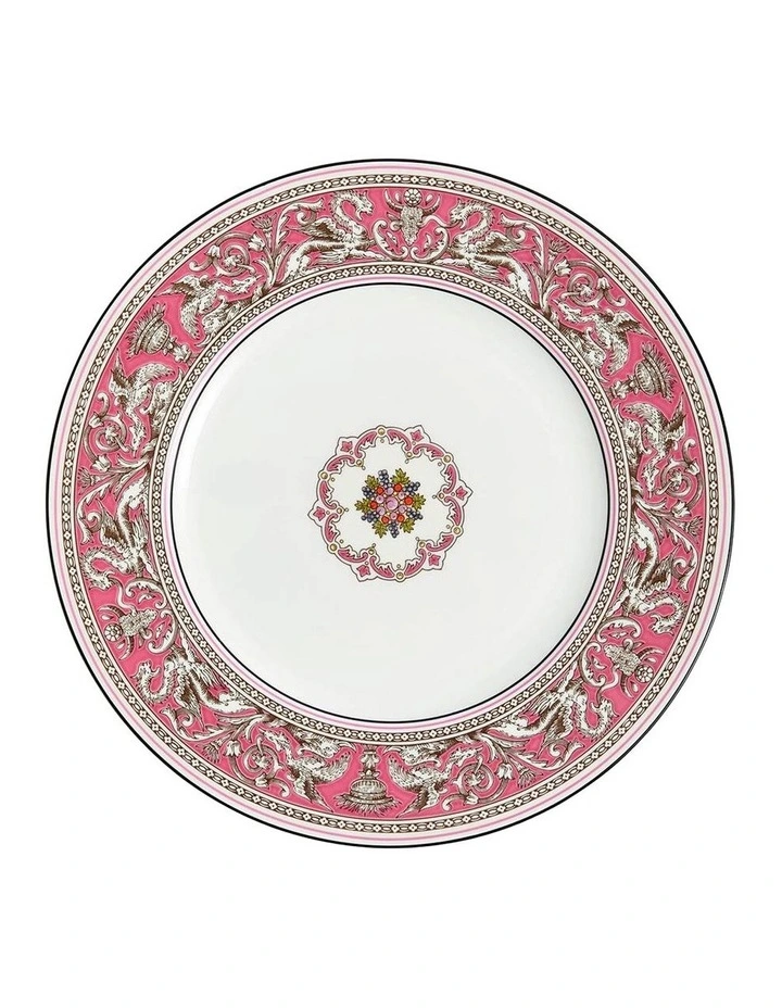 Florentine Plate 27.3cm in Fuchsia image 1