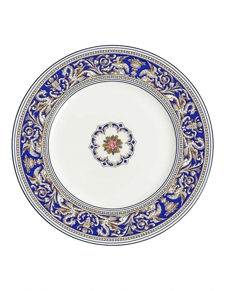 Florentine Plate 27.3cm in Marine image 1