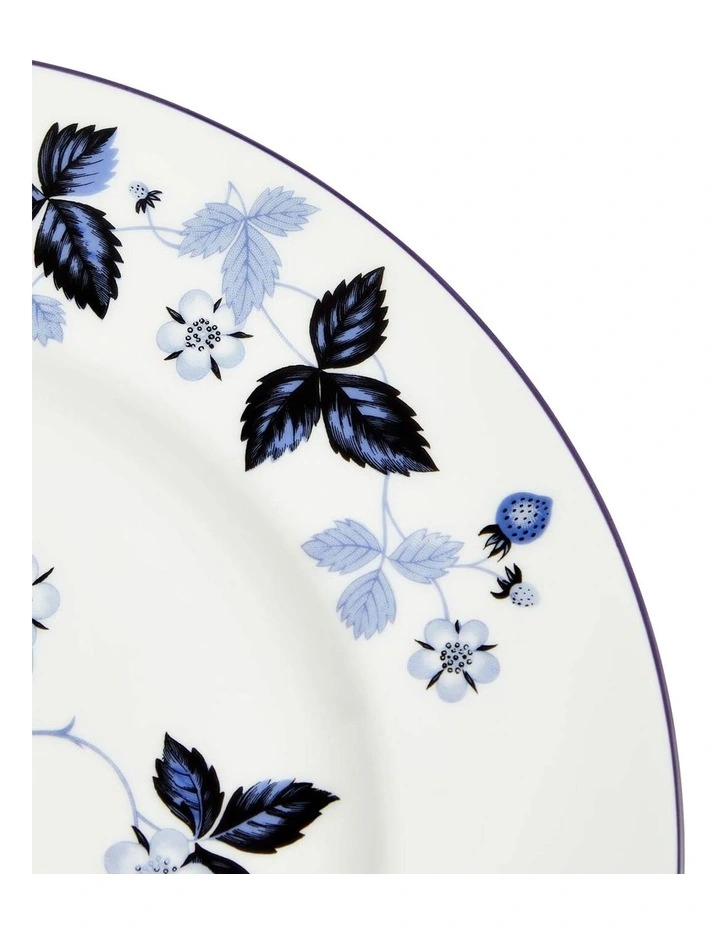 Wild Strawberry Plate 27.3cm in Inky Blue image 3
