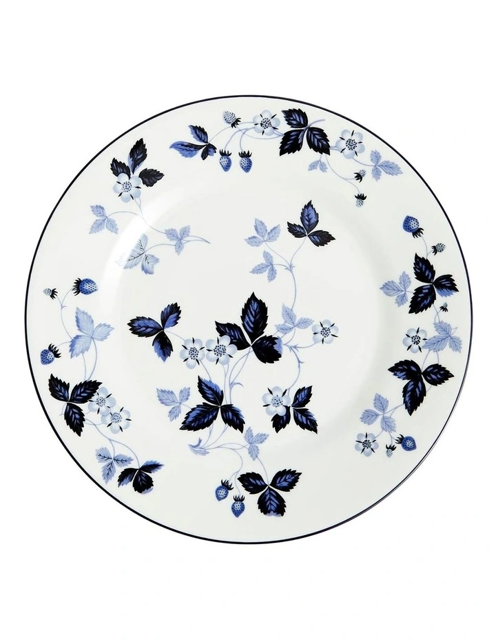 Wild Strawberry Plate 20.6cm in Inky Blue image 1