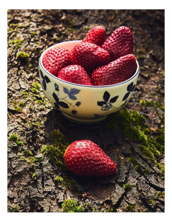 Wild Strawberry Bowl 11cm in Inky Blue image 2