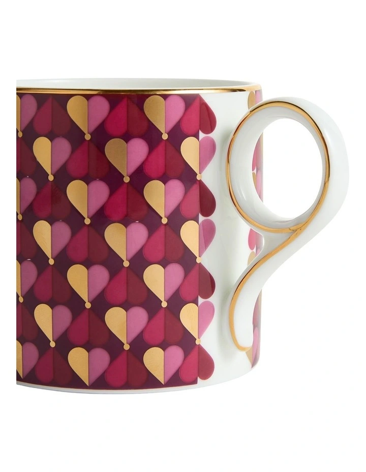 Love Mug 330ml in Magenta image 2