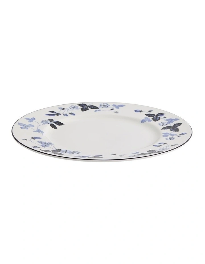 Wild Strawberry Plate in Inky Blue image 2