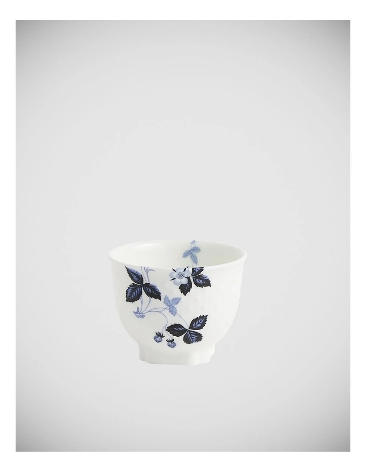 Wild Strawberry Tea Bowl in Inky Blue image 1