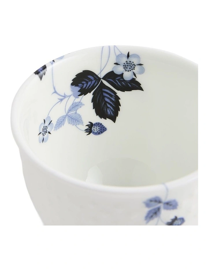 Wild Strawberry Tea Bowl in Inky Blue image 2