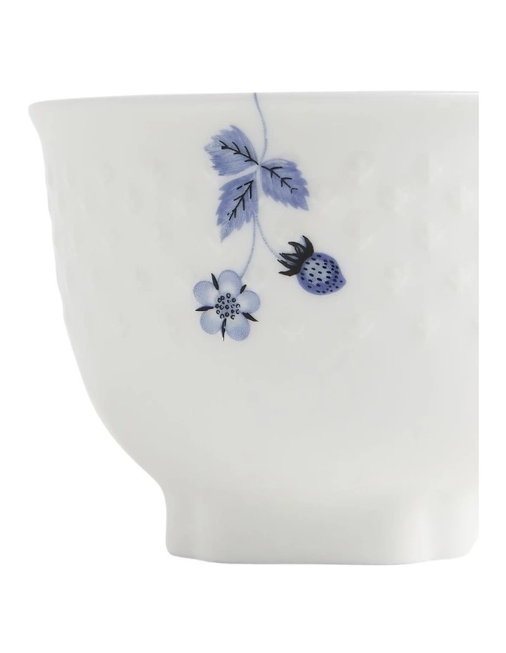 Wild Strawberry Tea Bowl in Inky Blue image 3