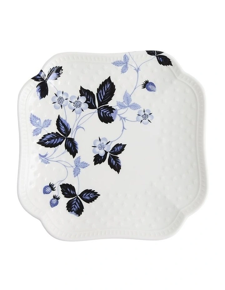 Wild Strawberry Small Dish in Inky Blue image 1