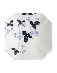 Wild Strawberry Small Bowl in Inky Blue