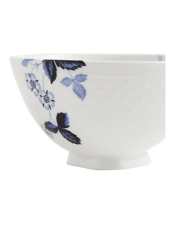 Wild Strawberry Rice Bowl 11cm in Inky Blue image 4
