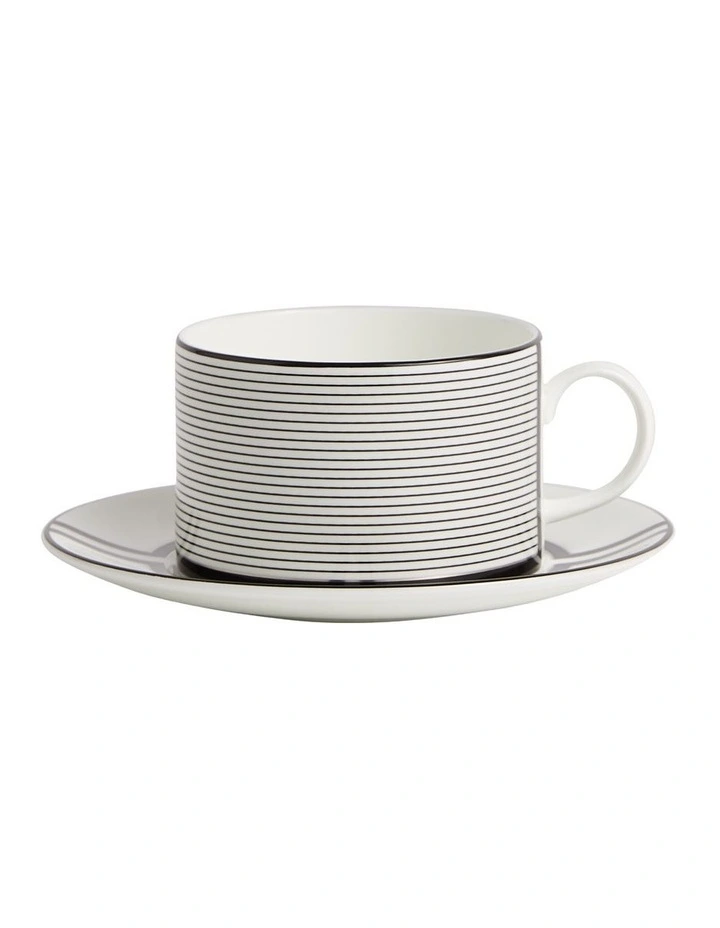 Vera Wang Luxe Graphite Teacup Saucer 235ml V2 image 1