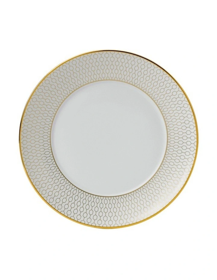 Gio Gold 17cm Plate White/Gold image 1