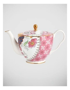Butterfly Bloom 0.4L Teapot White