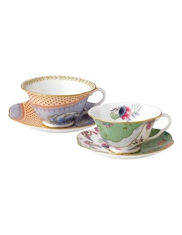 Butterfly Bloom Set Of 4 20cm Plates