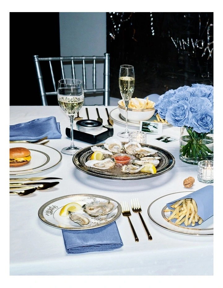 Lace Platinum 4pc Place Setting image 2