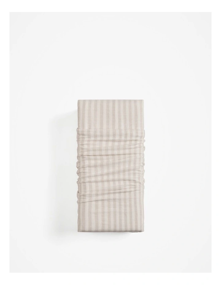 Blair King Fitted Sheet in Natural image 1
