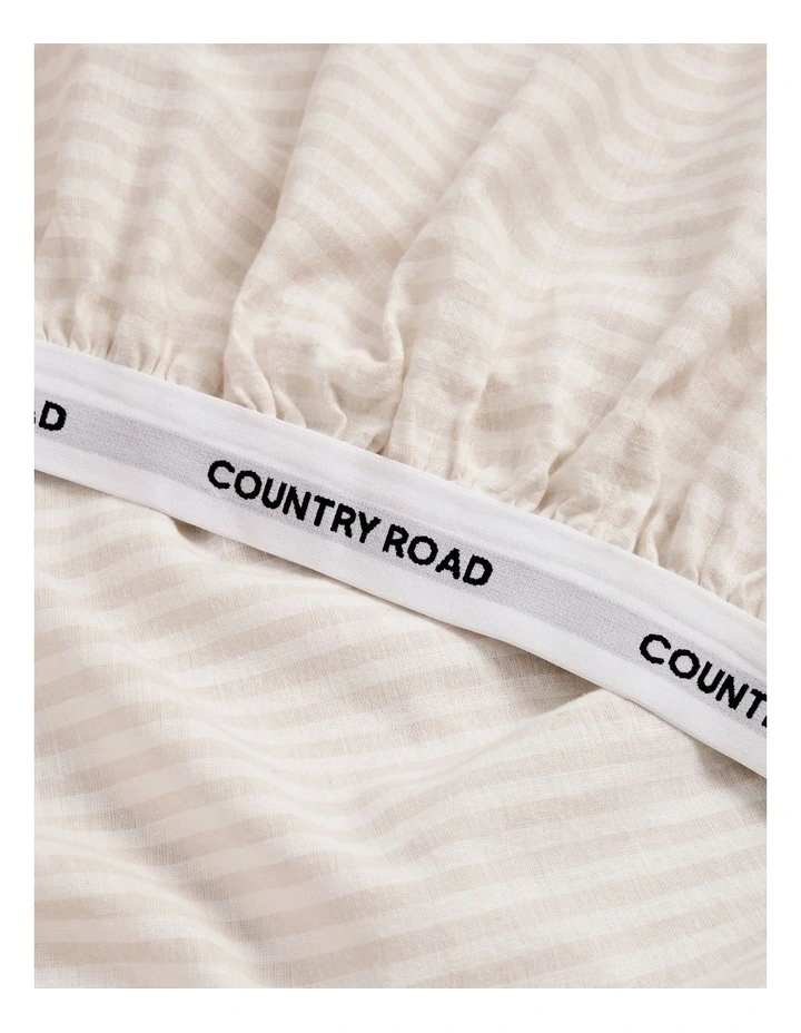 Blair King Fitted Sheet in Natural image 3