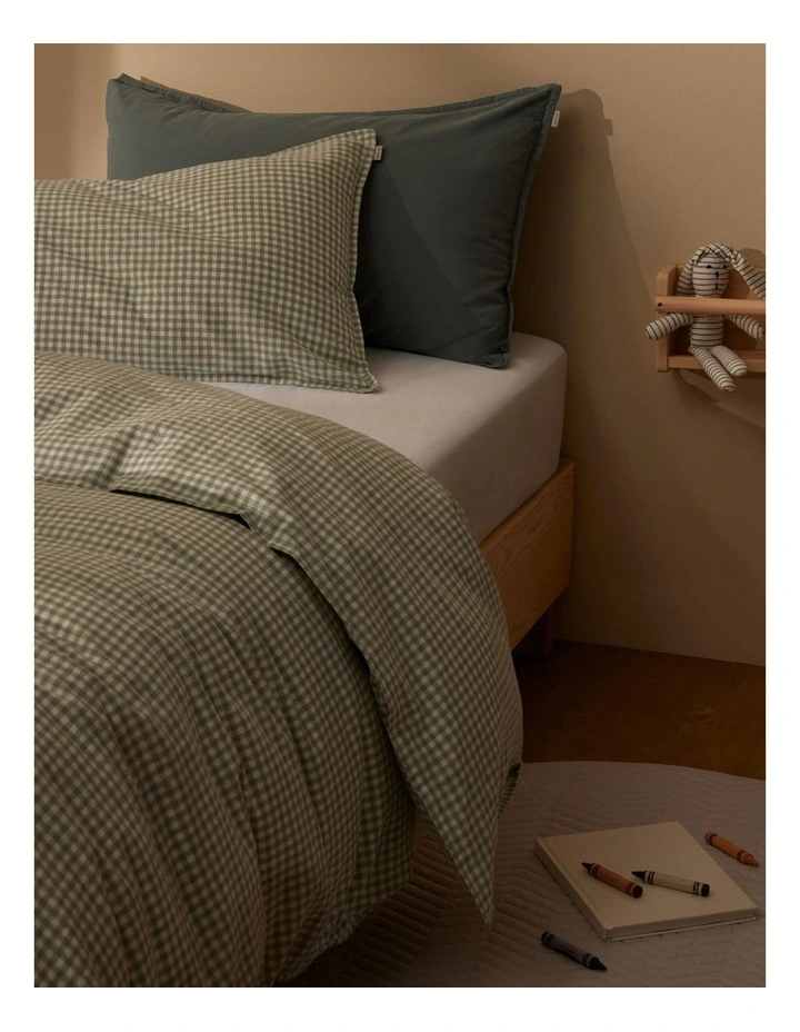 Noni Double Quilt Cover in Willow image 4