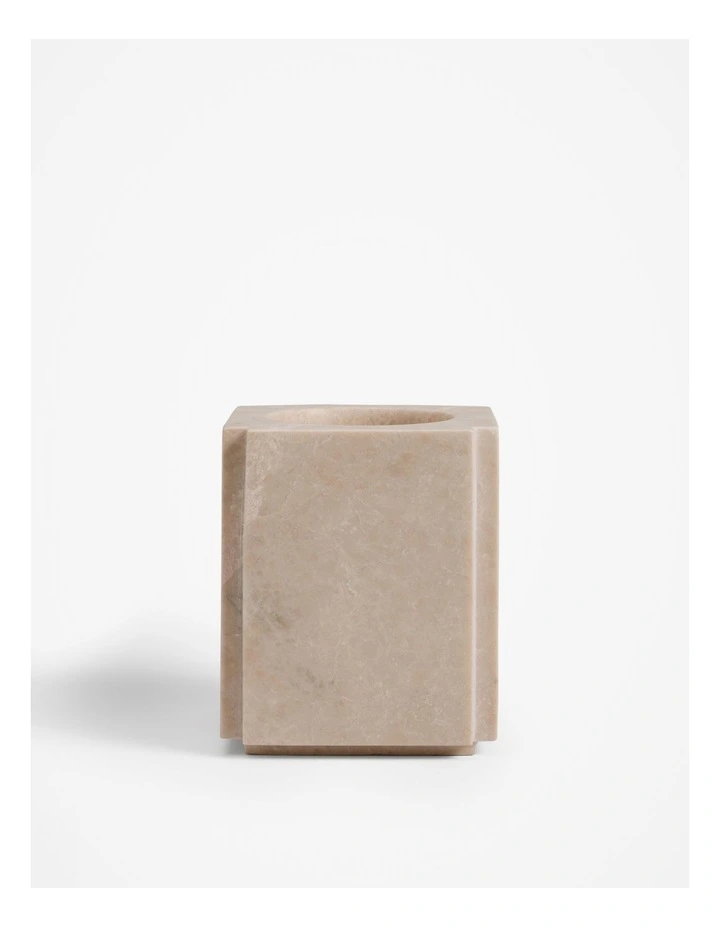 Country Road Fay Pillar Candle Holder In Sand MYER