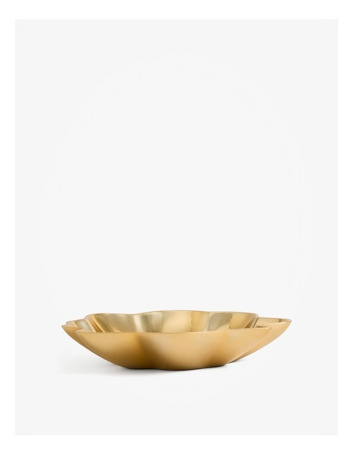 Bruny Large Decoration Bowl in Brass image 1