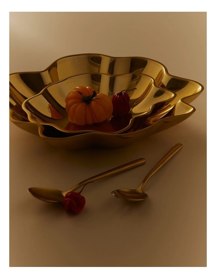Bruny Large Decoration Bowl in Brass image 2