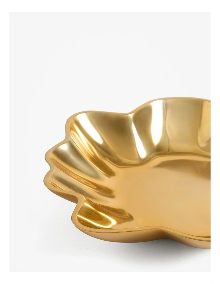Bruny Large Decoration Bowl in Brass image 3