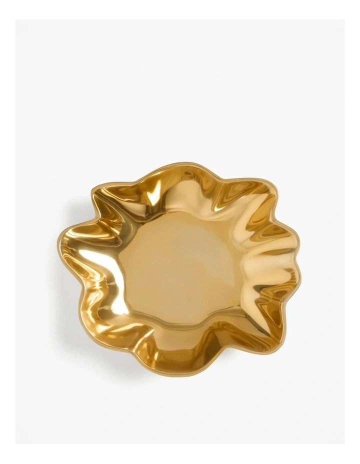 Bruny Large Decoration Bowl in Brass image 4