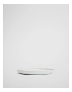 Yarra Dinner Plate in White