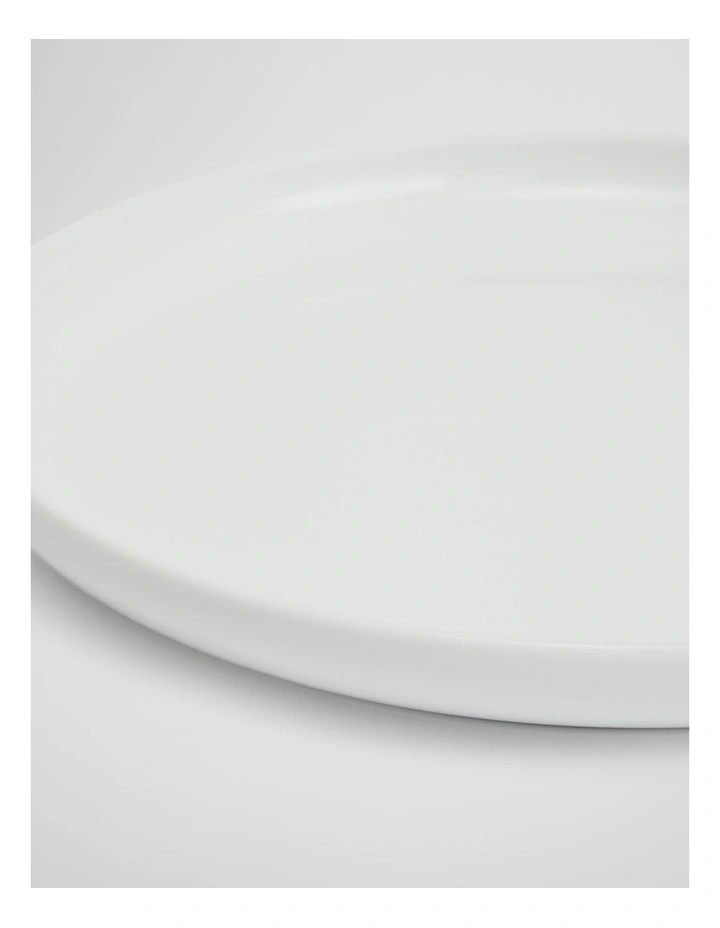 Yarra Dinner Plate in White image 2