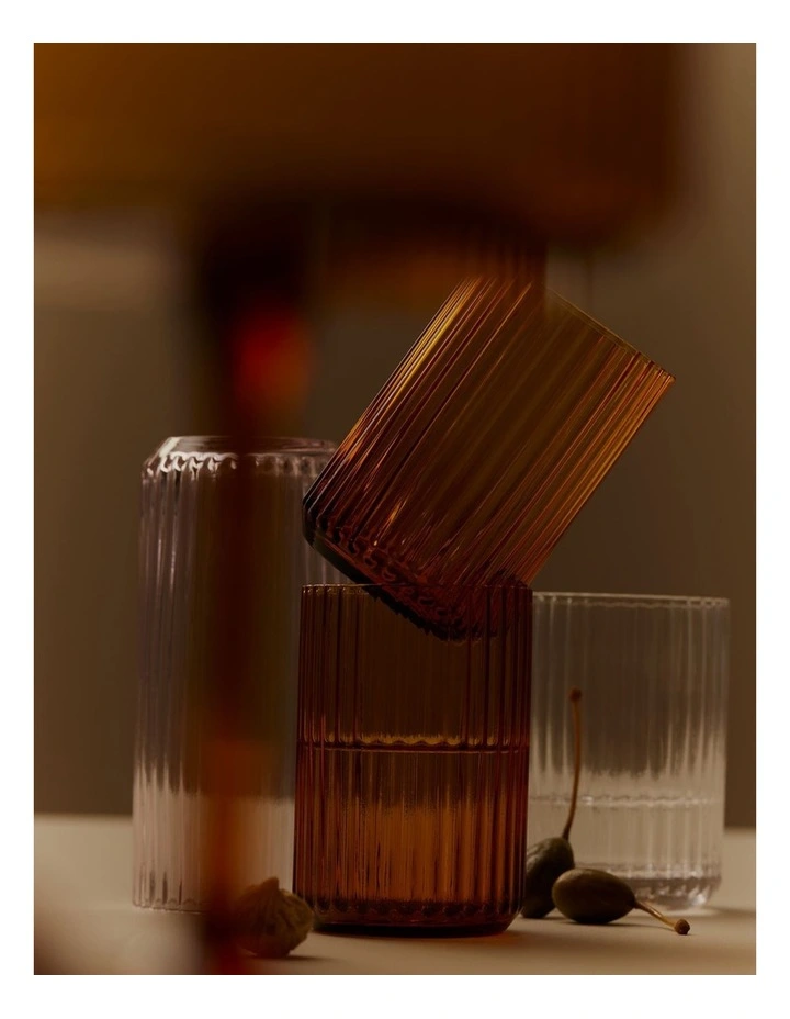 Vivi Tumbler Set Of 2 in Amber image 2