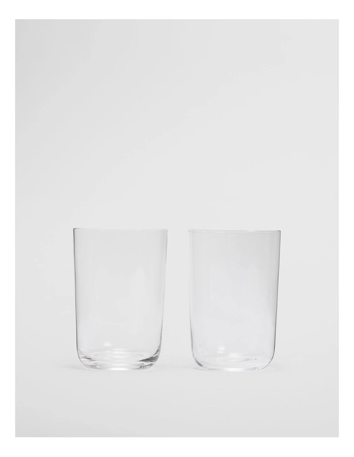 Talo Highball Set of 2 in Clear image 1