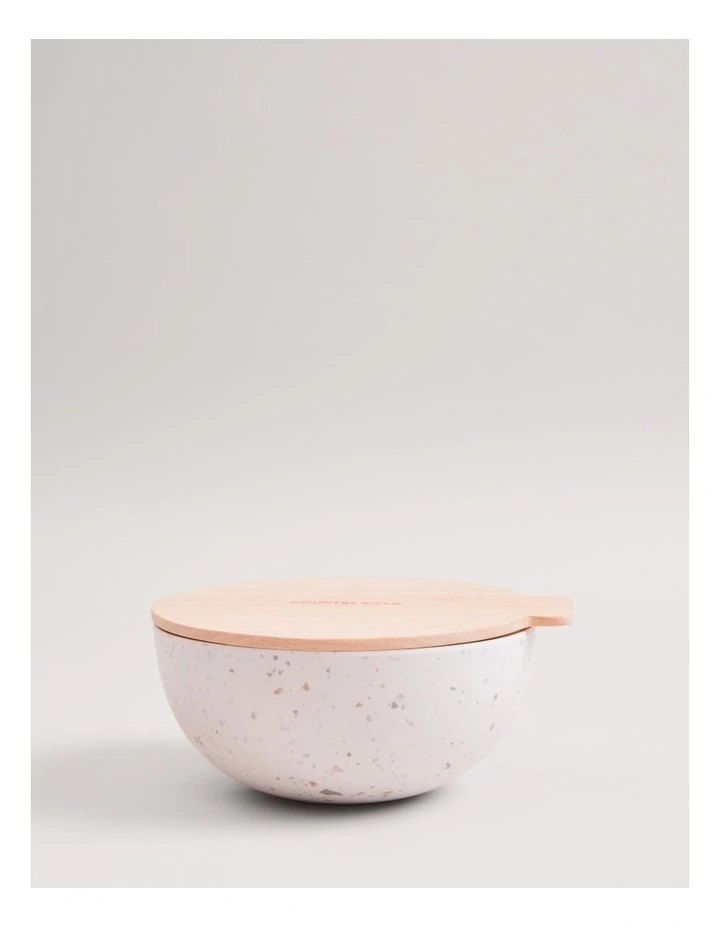 Lorne Small Salad Bowl in Snow image 1