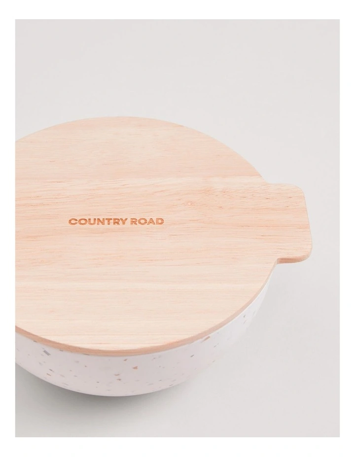 Lorne Small Salad Bowl in Snow image 2