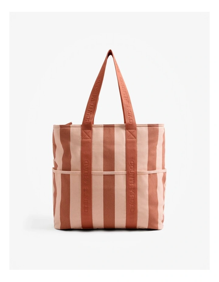 Tallow Australian Cotton Medium Picnic Bag in Italian Clay image 1