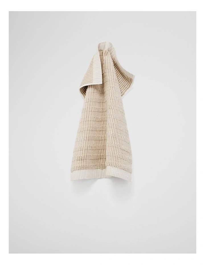 Pippa Australian Cotton Hand Towel in Natural image 1