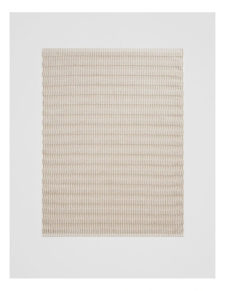 Pippa Australian Cotton Bath Mat in Natural image 1