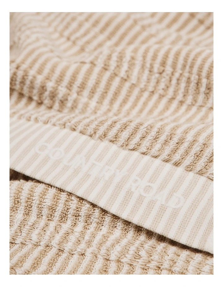 Pippa Australian Cotton Bath Sheet in Natural image 2
