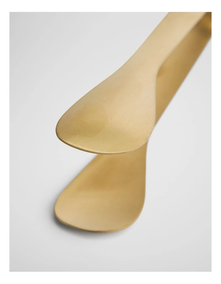 Nolan Small Tongs in Soft Gold image 2