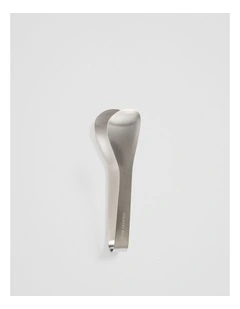 Nolan Small Tongs in Brushed Steel
