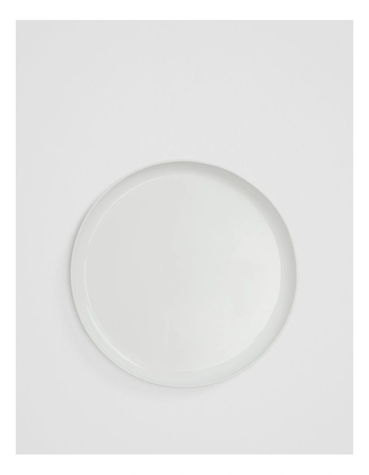 Yarra Large Round Platter in White image 1