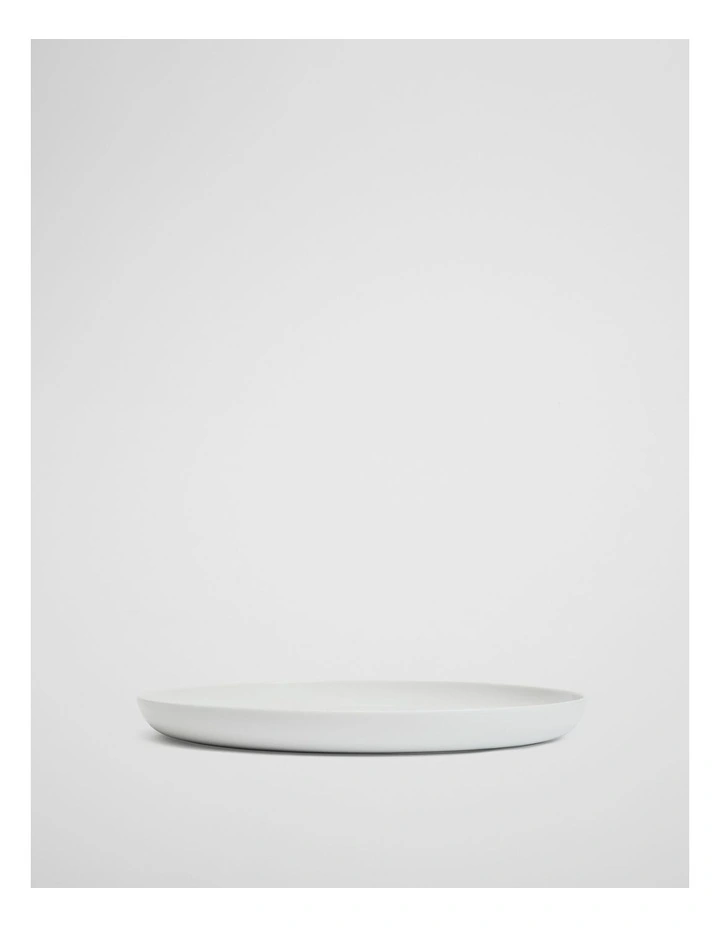 Yarra Large Round Platter in White image 3