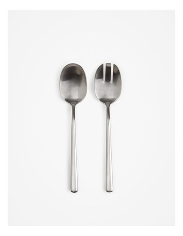 Nolan Small Tongs in Brushed Steel