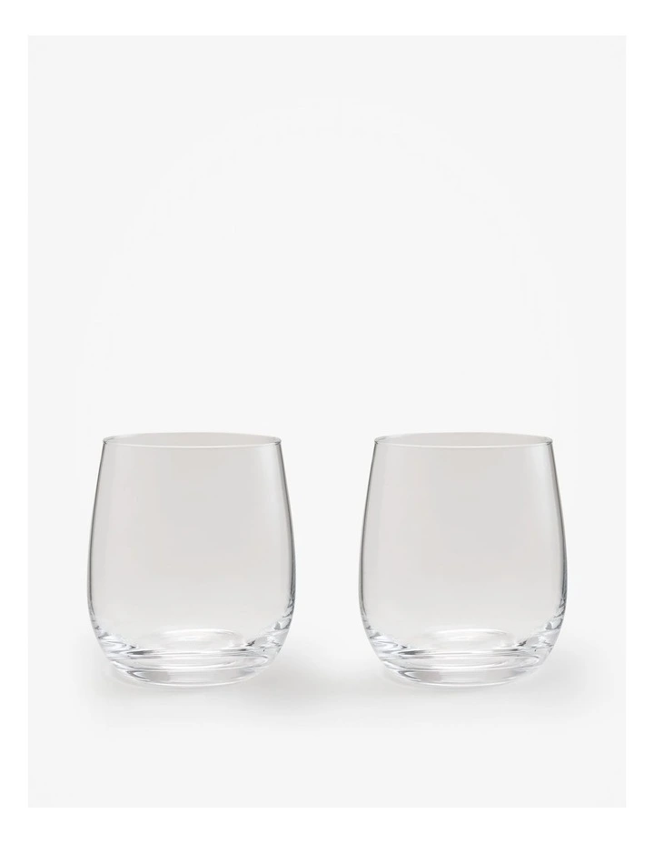 Vienna Tumbler Set of 2 in Clear image 1