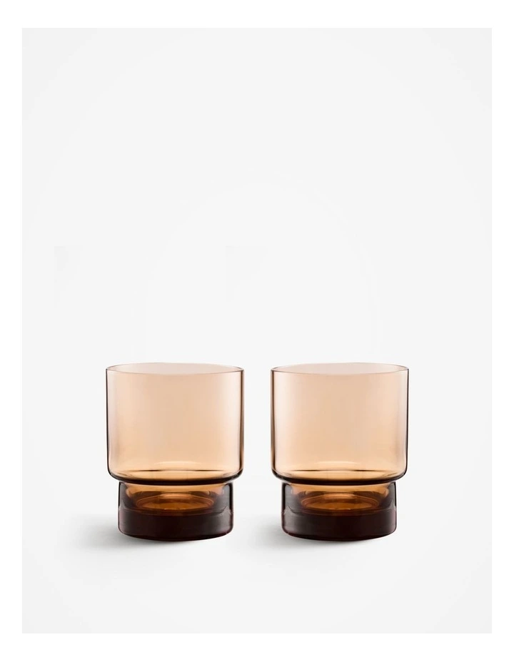 Lexi Tumbler Set Of 2 in Faded Terracotta image 1