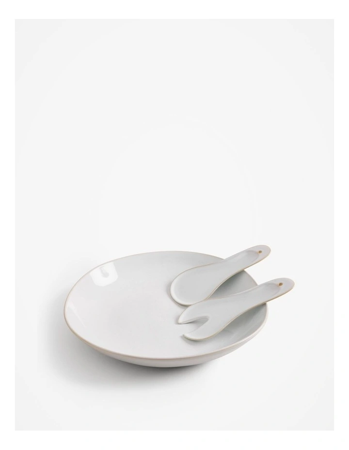 Cobble Serving Set in Natural image 2