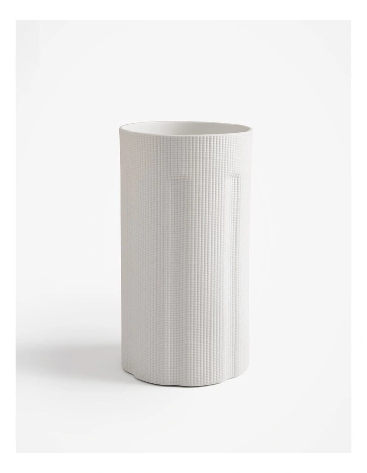 Edessa Medium Vase in Snow image 1