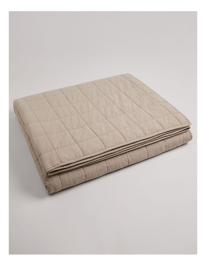 Brae Australian Cotton Bed Cover in Natural