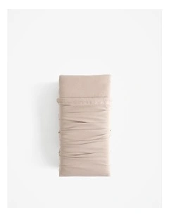 Brae Australian Cotton Queen Fitted Sheet in Natural