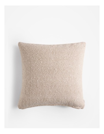 Marley Organically Grown Cotton Cushion 40x80 in Natural